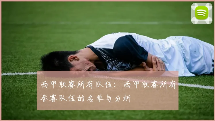 西甲联赛所有队伍:西甲联赛所有参赛队伍的名单与分析
